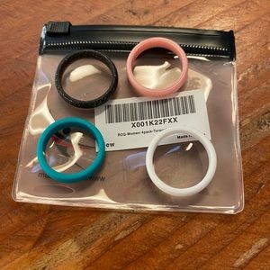 ROQ silicon rings. 4 pack